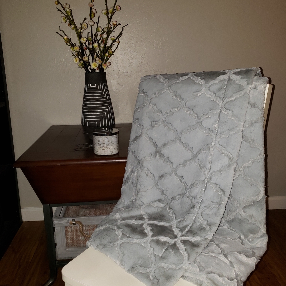 ***SOLD***Minky blanket
